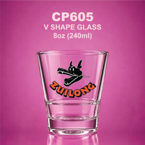CP605 V Shape Glass