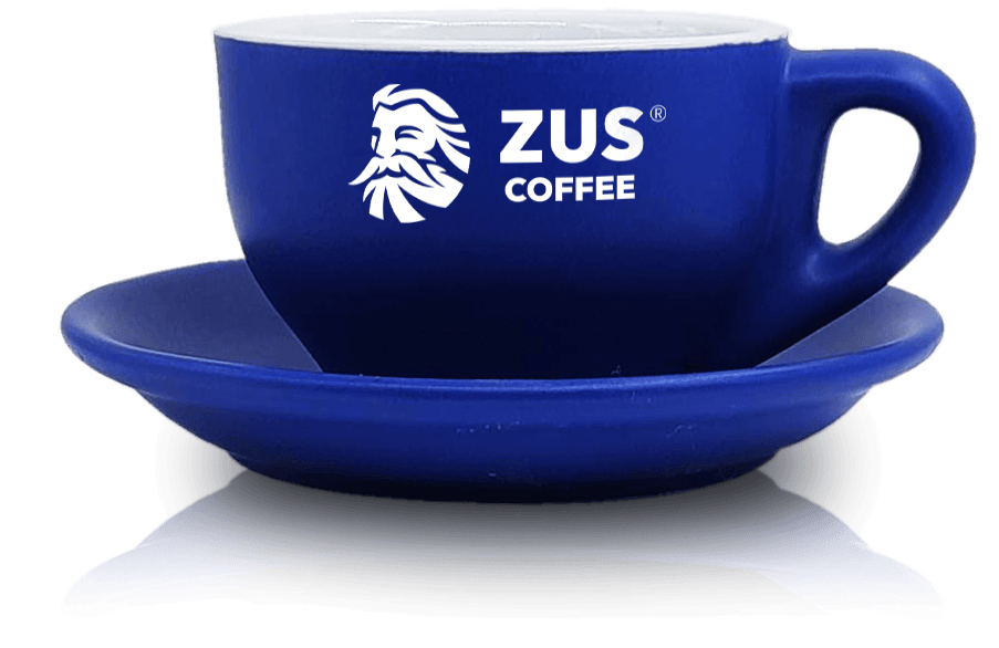 Custom cups and saucers for cafés, hotels and restaurants with logo printing